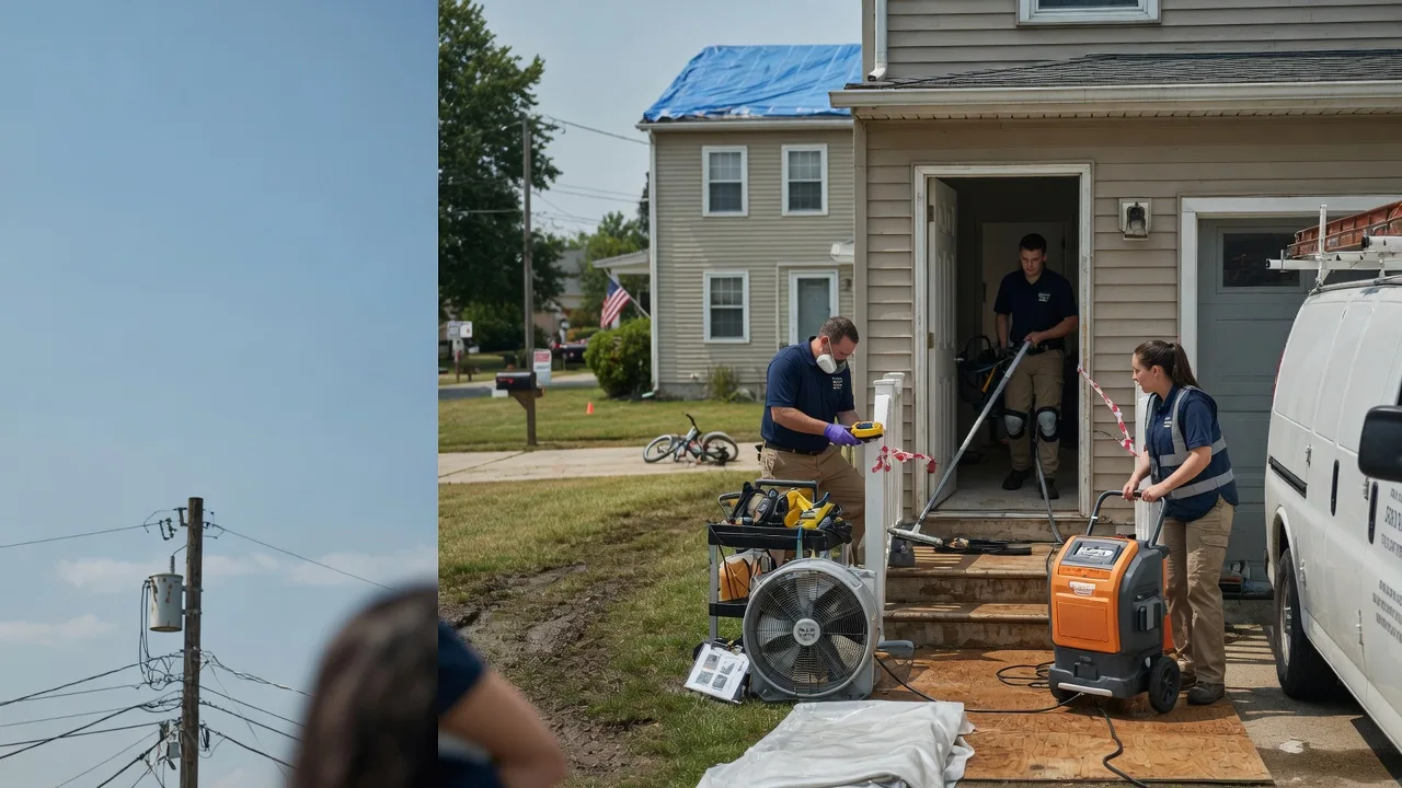 Water Damage Repair in Ellinwood, KS near me